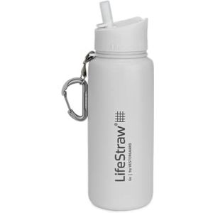 LifeStraw Go 2-Stage Filter Bottle Unisex - Volwassenen, Wit, 710 ml