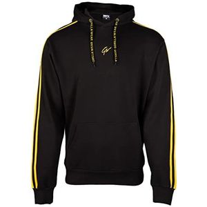 Gorilla Wear banks heren hoodie, zwart.