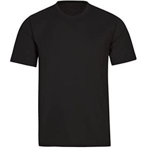Trigema Heren T-shirt Deluxe Katoen, Zwart, M