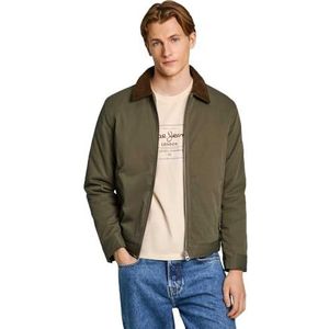 Pepe Jeans Tarrington jas voor heren, Groen (Blad Green)