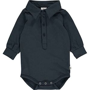 Müsli by Green Cotton Cozy Me L/S Shirt Body Base Layer Baby Jongen, Night Blue, 92, Nacht Blauw