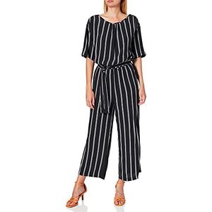 SPARKZ COPENHAGEN Tula Stripe Jumpsuit voor dames, Zwart (Black 099)