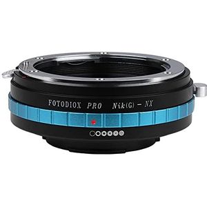 Fotodiox Pro Lens Mount Adapter compatibel met Nikon F-Mount G-Type Lens op Samsung NX Mount Cameras