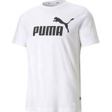 PUMA Ess T-shirt voor heren, wit (Puma White), FR: 2XL (productiemaat: XXL), Wit., 4XL
