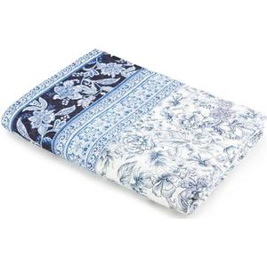 Bassetti CAPODIMONTE 9328506 Sprei, 100% katoen, blauw, B1, afmetingen 220 x 255 cm