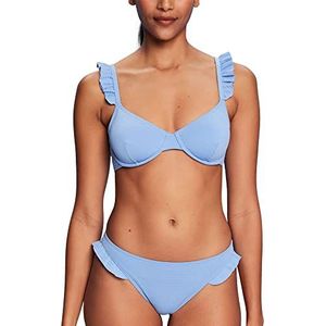 ESPRIT BALIAN Beach RCS Underwire Bra Bikini, Light Blue Lavender, 44B, Light Blue Lavender, Light Blue Lavender, B