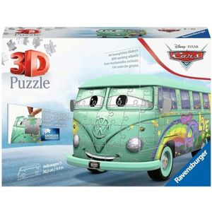 3D Puzzel VW T1 Cars (162 Stukjes)