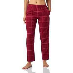 Triumph Mix & Match Tapered Trouser Flannel 01 X pyjamabroek voor dames (1 stuk), Rood - Lichte combinatie