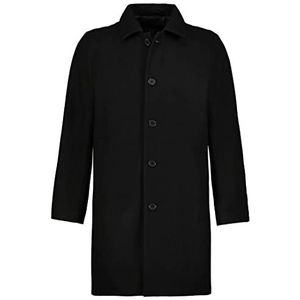 JP 1880 Menswear 795116 Big & Tall regenjas van wolmix, maat L-8XL, Black Beauty