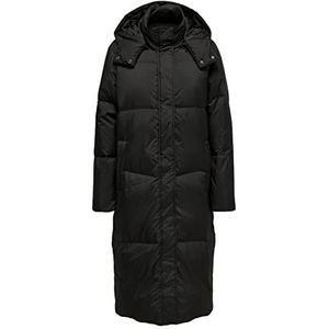 ONLY ONLALICIA Down Coat OTW jas, zwart, XL (4 stuks) voor dames, zwart.