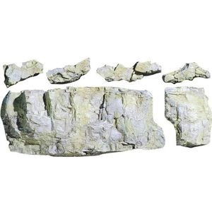 Woodland Scenics Felsgietvorm rotswand met rotsbrokken