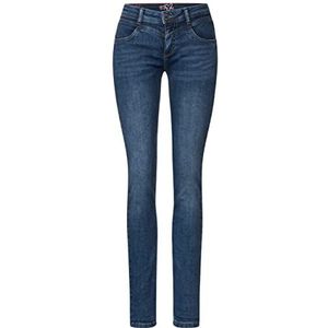 Street One A376060 Jeansbroek, Deep Indigo Used Wash, 31 W x 30 l, dames, Deep Indigo Used Wash