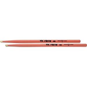 Vic Firth American Classic 5AP Drumstokken, Amerikaanse hickory, houten punt, roze