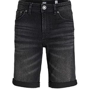 Jack & Jones JJIRICK Jjoriginal Shorts MF 2350 JNR SN, zwarte jeans, 152 cm, uniseks, kinderen, jeans, zwart, 152, Zwarte jeans