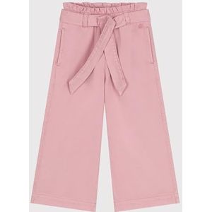 Petit Bateau Pantalon pour bébé fille, Rose, 12 ans
