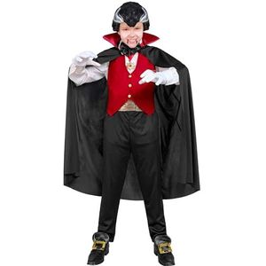 Widmann Vampier kostuum voor kinderen, gothic, bloedzuiger, donkere graaf, Halloween kostuum