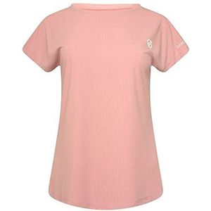 Dare 2b Breeze by Tee T-shirt voor dames, Poeder roze