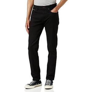 Tommy Hilfiger Core Denton Straight Jeans voor heren, Detroit Zwart