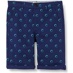 Scotch & Soda All-Over Printed Bermuda Shorts Jongen, Meerkleurig (Combo Blauw 0218), 10 jaar, meerkleurig (Combo blauw 0218)