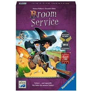 Broom Service (spel): Verhext en zuinig! Wie stimuleert de meeste keren met kennerspel van de jaren 2015