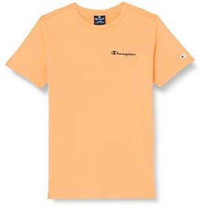 Champion Legacy American Classics Logo S/S T-shirt voor jongens, Oranje