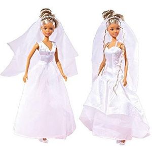 Steffi bruiloft: lange jurk