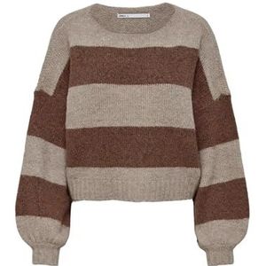 ONLY Onlaya Life L/S Cc Knt L/S gebreide trui voor dames, Pumice Stone, XL