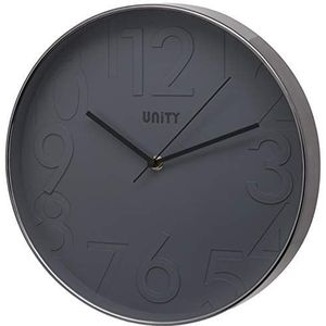 Unity Clifton wandklok met grijze wijzerplaat 30 cm