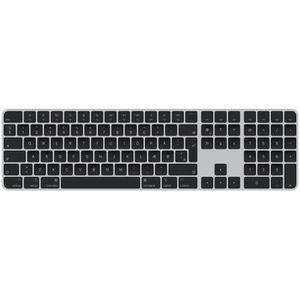 Apple Magic Keyboard met Touch ID en numeriek toetsenblok voor Mac-modellen met Apple silicon - Deens - Zwarte toetsen ​​​​​​​
