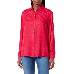 HUGO evish dames blouse, donkerroze 658