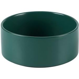 Havniva Verhoogde Hondenkom Antislip Keramiek Hondenkom Verstelbare hoogte Hondenkom Hondenvoer Kom Hondenschotel Kat Waterkom Bescherm Cervicale wervelkolom (850 ml Kom, Groen)
