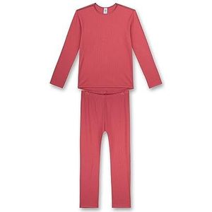 Sanetta Pyjama fille rose | Pyjama de haute qualité et confortable en mélange de viscose et de coton pour fille, Rose, 152