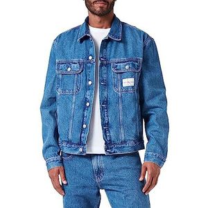 Calvin Klein Jeans Standaard jeansjas uit de jaren 90 jeansjassen voor heren, Blauw