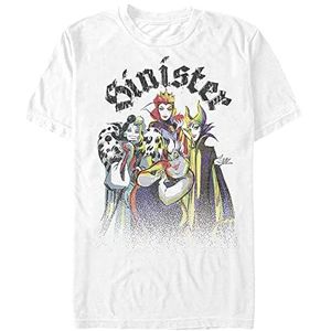 Disney Villain Crew T-shirt, wit, L, Weiss