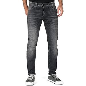 JACK & JONES Glenn Fox heren jeans BL 655 SPS Slim Fit, Zwarte jeans
