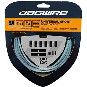 Jagwire Universele Sport Brake Kit Remkabel Wit Gevlochten