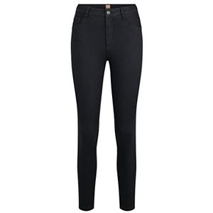 BOSS Superskinny Crop 4.0 Pantalon en Jean, Noir, W27 Femme