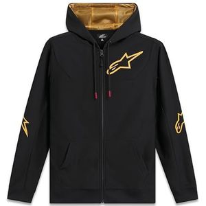 Alpinestars - Sessions V3 Hoodie - Trainingspak - Zwart/Goud - 100% Polyester