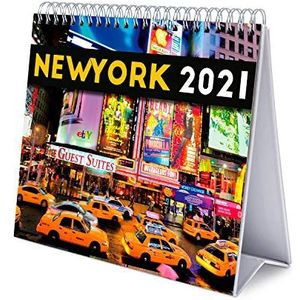 Grupo Erik bureaukalender 2021 New York tafelkalender 2021