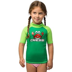 Cressi Rash Guard Jr Shirt voor kinderen, van speciale elastische stof, uv-bescherming (UPF) 50+, uniseks, kinderen