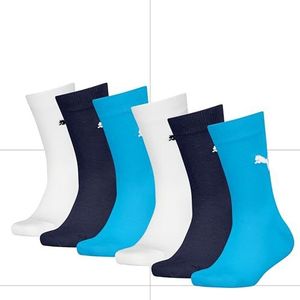 PUMA Easy Rider Classic Sock Uniseks kinderen (6 stuks), Combo Blauw