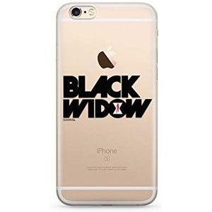 Originele Marvel Black Widow licentiehoes voor de iPhone 6 Plus (100% passend). Precies passende siliconen hoes