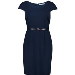 Betty & Co Korte jurk met 1/2 mouwen voor dames, Navy Blauw