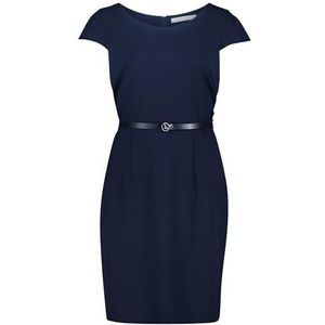 Betty & Co Korte jurk 1/2 mouwen dames, Blauw