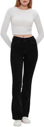 LTB Jeans Novi Jeans voor dames, Ct Ash Black Wash 55251