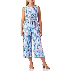 Betty & Co Verona Lange jumpsuit voor dames, Klassiek blauw-roze