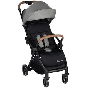 Bebeconfort Sunlite, compacte buggy, 0 tot 4 jaar (max. 22 kg), licht (7,2 kg), ligpositie, compacte kinderwagen, met één hand kantelbaar, grote opbergmand (5 kg), Tinted Gray