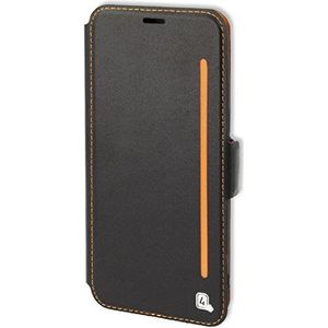 4Smarts Two-Tone 5,8 inch Folio Zwart, Oranje - Beschermhoesjes voor mobiele telefoons (Folio, Apple, iPhone x 14,7 cm (5,8 inch), Zwart, Orange)