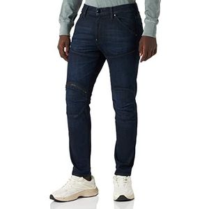 G-STAR RAW Elwood, 5620, skinny jeans voor heren, 3D-rits, knie, skinny, blauw (Worn in Dark Sapphire C051-d334)