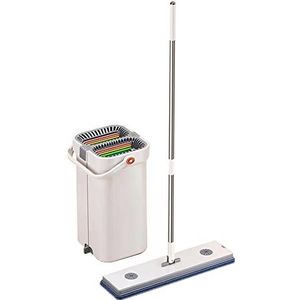 JOYBOS Handbezem met wringer en microvezelpads